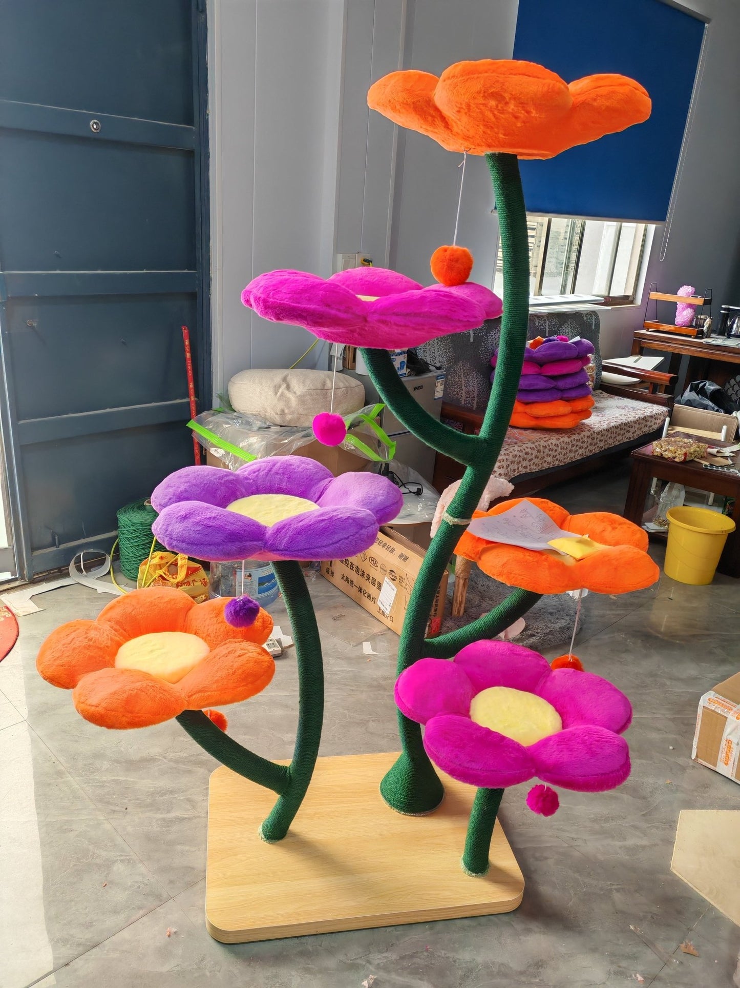 Elysian Sunset Bloom Flower Cat Tree - Meowera