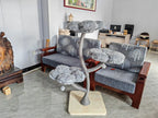 Meowera Cat trees Nebula Grey Floral Cat Tree